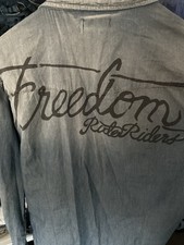 Rude Riders Jeanshemd L denim prp Biker Jeans