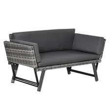 Polyrattan Gartensofa 2 Sitzer
