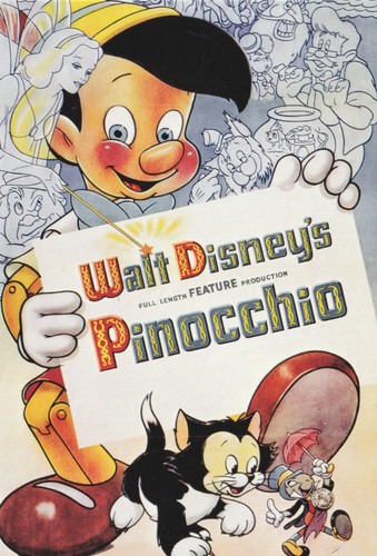 Pinocchio 1940 disney - pinocchio,