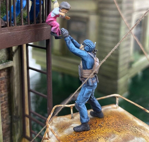 Soldat bei rettung 3d druck - rettung,