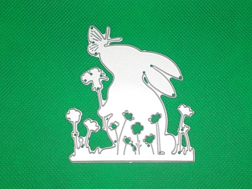 Prägeschablone hase - prägeschablone,