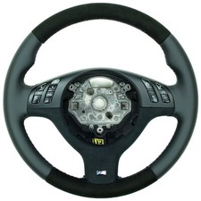 Nappa Alcantara BMW E46 E39 M Lenkrad Lederlenkrad neu bezogen / beziehen NA MN
