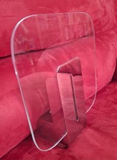 S.Luce Wandleuchte Chrom und Glas   ca.24 x 19,5 cm