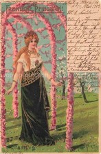 MAILICK A. Kuenstlerlitho Nr. 4706 Froehliche Pfingsten  