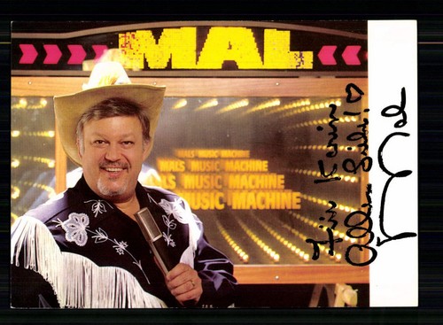 Mal sondock autogrammkarte - sondock,