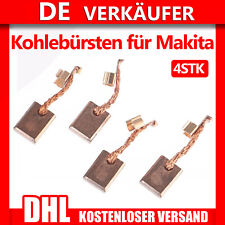 4x Kohlebürsten Motorkohlen für Makita Akkuschrauber ersetzt CB-440 DDF DDF482 