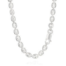 925 Silber Kette Kaffeebohne