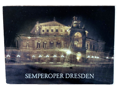 14 postkarten semperoper - ak,