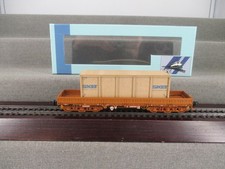 NPE Spur H0 NW 22074 Güterwagen Schwerlastwagen beladen der DR in OVP