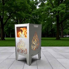 Feuertonne mit motiv - feuertonne,