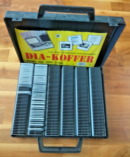 Dia koffer für - koffer, dias