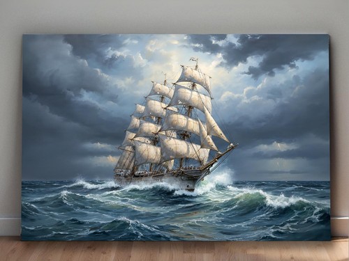 Segelschiff sturm bild - im,