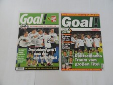 Ferrero Sammelheft  GOAL EM 2008 + WM 2010 -  duplo & hanuta  - leer