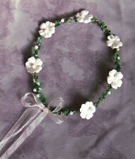 Kopfschmuck Kommunionkränzchen Haarkranz Haarschmuck zart rosa