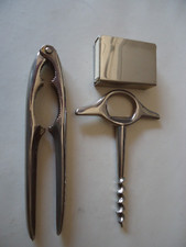 Metall : Nussknacker, Flaschenöffner, Streichholz Spender