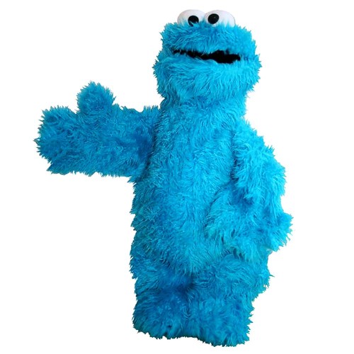 Krümelmonster handpuppe - handpuppe, |