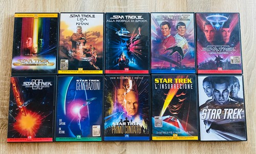 Dvd lot star trek - star, komplette