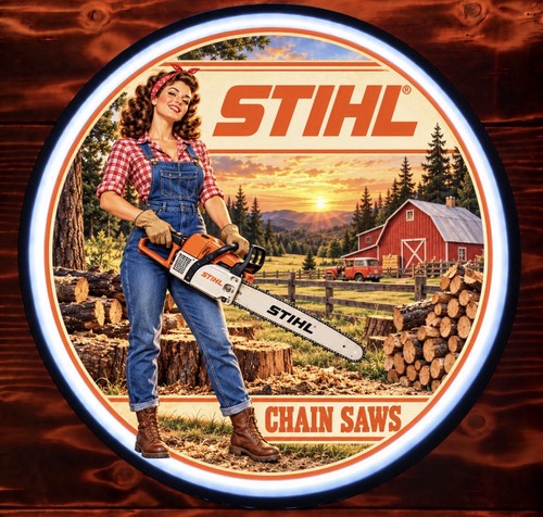 Stihl chainsaws backlit - chainsaws,