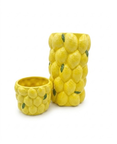 2er set keramik - 2er, vase/Übertopf