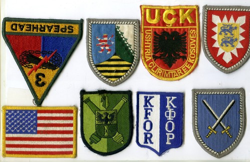 Veteran patch kfor kosovo - kfor,