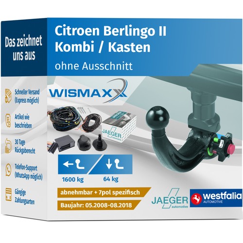 Anhängerkupplung für citroen - anhÄngerkupplung,