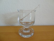 Holmegaard Globetrotter Grogglas mit Glasstößel Michael Bang 70er Jahre TOP