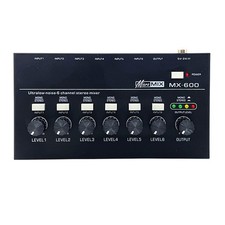 6-Kanal-Stereo-Line-Mixer mit