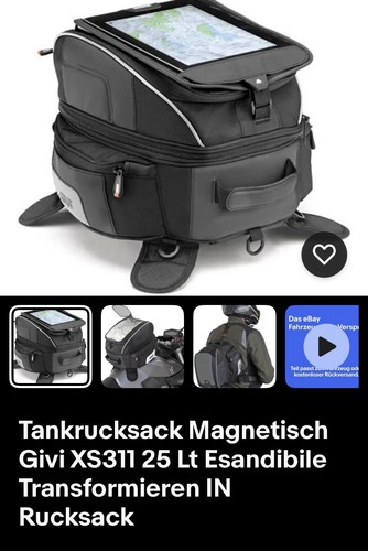 Givi tankrucksack xs311 mit - tankrucksack,