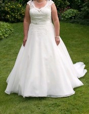 Brautkleid A-Linie Ivory