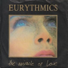 Eurythmics The Miracle Of Love Vinyl Single 7inch NEAR MINT RCA