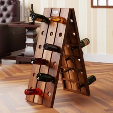 B-Ware Weinregal klappbar für 36 Flaschen im stilvollen Design