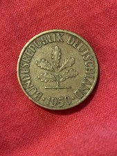 Sammlerstück 10 pfennig 1950