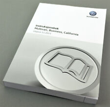 Volkswagen VW Multivan Business California Norsk Instruksjonsbok 2015