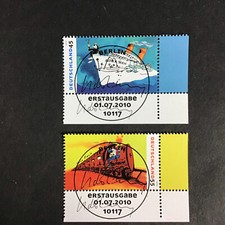 Mi.-Nr. 2803-2804 - Udo Lindenberg : Andrea Doria - ESST Berlin - Ecke UR