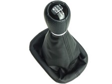 Schaltknauf perforiert Schaltmanschette Schaltsack pf Seat Leon 1M Toledo 5 Gang