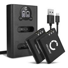 2x Kamera Akku + Dual