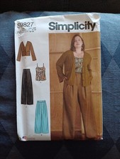 Simplicity 9827 Schnittmuster