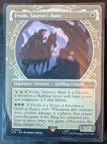 Mtg frodo sauron - mtg, sauron's