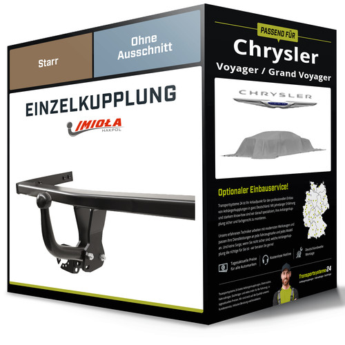 Starre anhängerkupplung für - anhängerkupplung,
