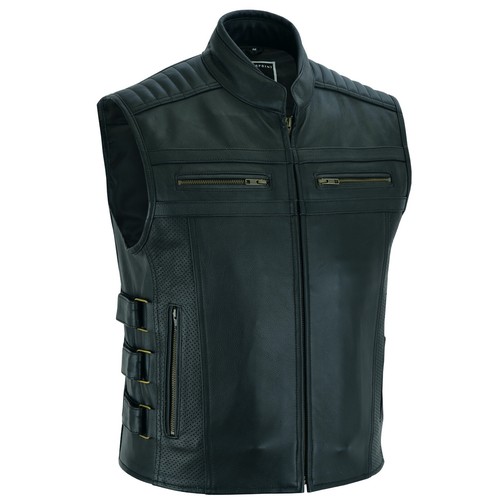 Neue lederweste leder weste - leder,