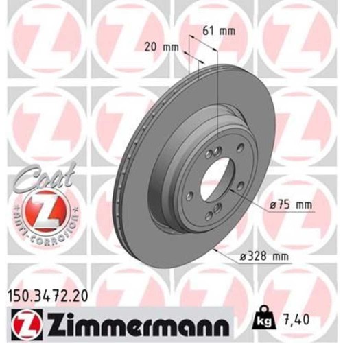 Zimmermann bremsscheibe - zimmermann,