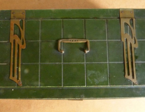 Jugendstil grosser grüner - grosser,