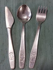 DDR Kinder Besteck 3 teilig