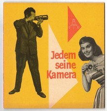 Prospekt Jeden seine Kamera