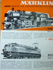 Märklin Hamo Katalog 158 01 -