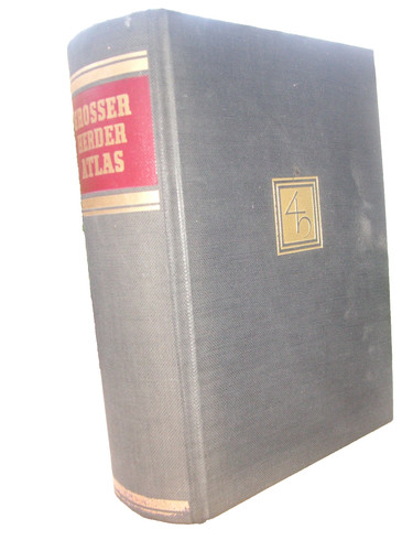 Großer herder atlas - herder,