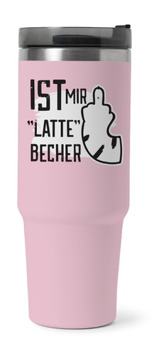 Xxl thermobecher miesekatze - thermobecher,