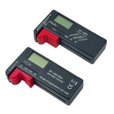 Batterietester BT-168 Akku Tester 9V/1.5V/AA/AAA/C/D Knopfzellen Universal Prüfe