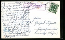 Landpoststempel Kohnsen über