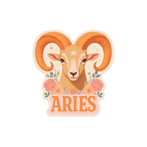 Sticker widder sternzeichen - 2x,